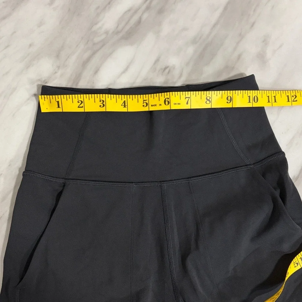 Lululemon Align Wide Leg Crop 23 High Rise Nulu Pants Black Size 2